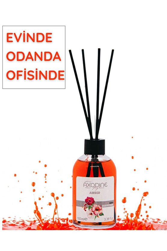 Amber Bambu Çubuklu Oda Kokusu 100 ml