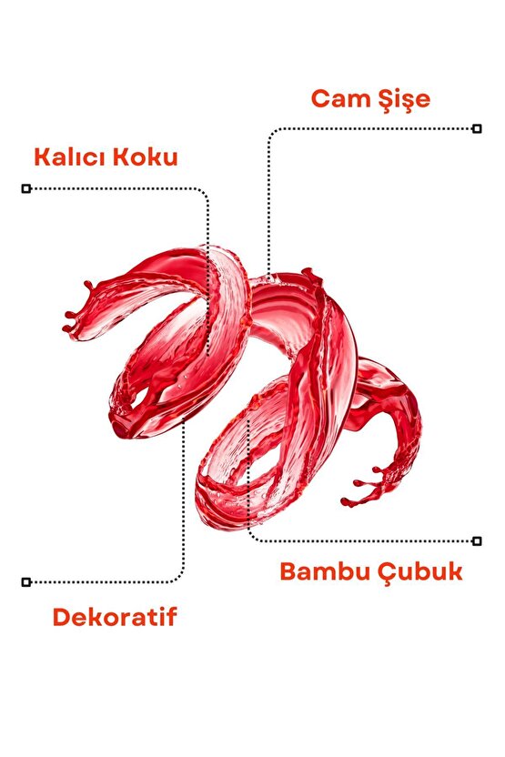 Amber Bambu Çubuklu Oda Kokusu 100 ml