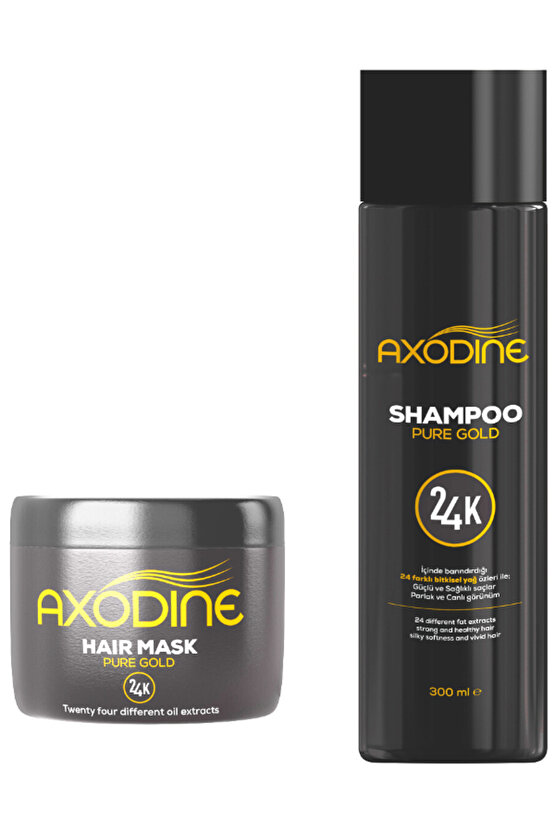 Yıpranmış Saçlar Için Onarıcı Altın Maske&şampuan 300ml 300ml