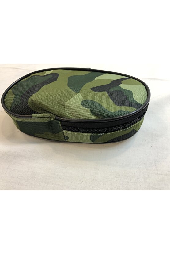 Türk Malı Çok Fonksiyonlu Bahçe Kamp Piknik Avcılık Için Balta Çekiç Kürek Keser Seti Yeşil Çantalı