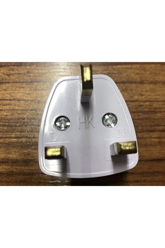 Eu Us Usa Aus To Uyumlu  Uk Dubai Kuveyt Ingiliz Iskoç Galler Kıbrıs Elektrik Prizi Çevirici Adaptör