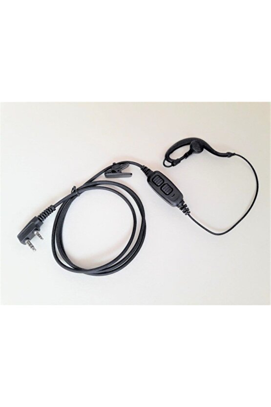 Uv82 Uv-82 Için Çift Jaklı Çift Mandal Kulaktan Düşmeyen Telsiz Kulaklık