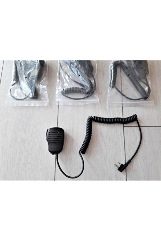 Wouxun Baofeng Wln Zastone Retevis Vb Telsiz Çift Jaklı Yakaya Sabitleme Mandallı Telsiz Yaka Maykı