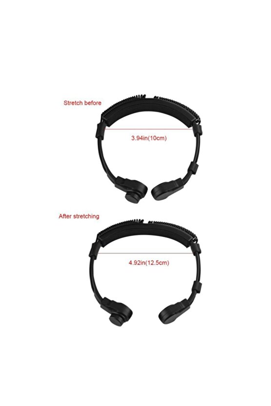 Tekcom Zetcom Safary Baofeng Wouxun Şeffaf Akustik Boyun Gırtlak Mikrofon Kulaklık Seti