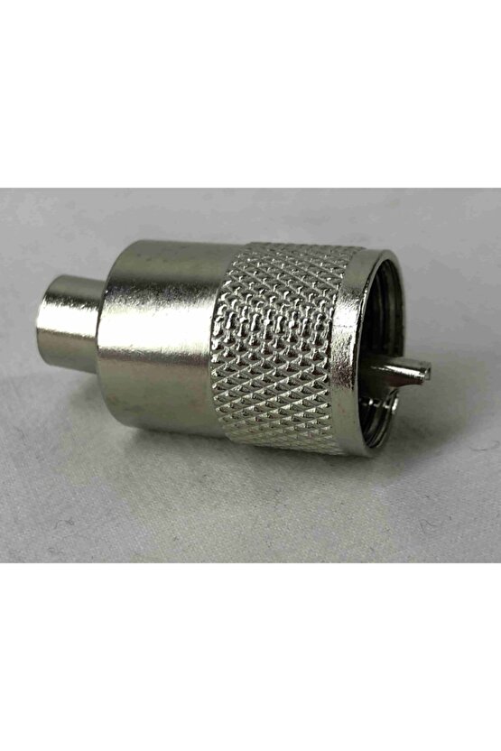 2 Adet Dual Band Kısa Dalga Hf Cb Telsiz Için Rg-58 Kablo Uyumlu Pl-259 Uhf Konnektör