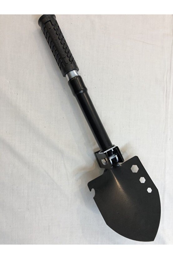 Pratik Katlanabilir Özel Yeşil Taşıma Çantalı Çelik Kürek Çeki Seti