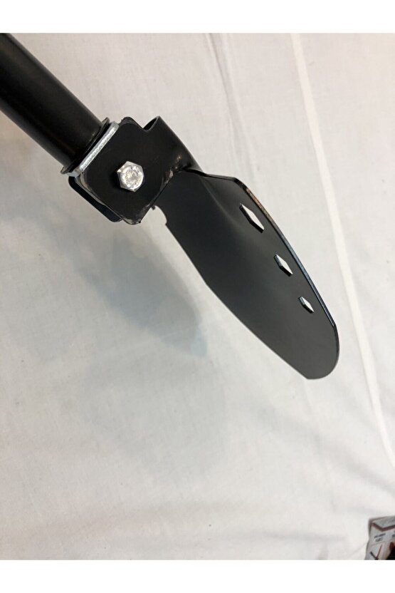 Mavi Kamujlaj Çantasında Paslanmaz Çelik Katlanır Kürek