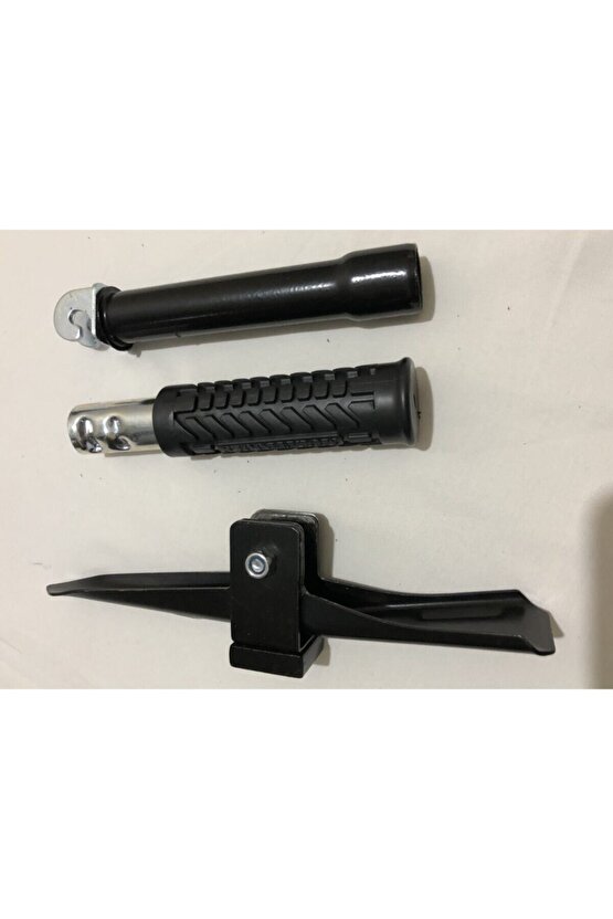 Özel Yeşil Çantasında Kazma Çapa Çekiç Seti Paslanmaz Karartma Çelik