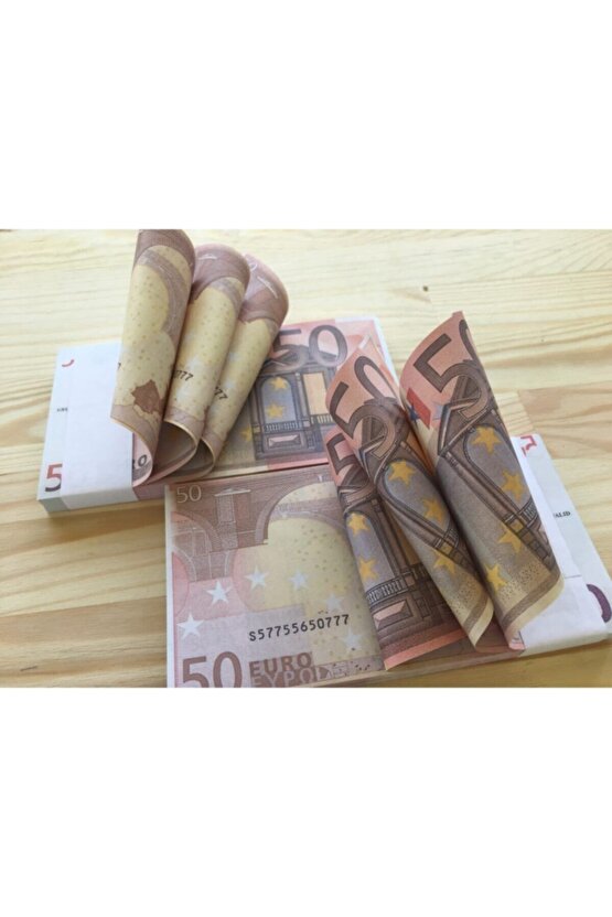 50 Euro 2 Deste Kutlama Parası Düğün,nişan,eğlencelik Dizi Flim Tiktok Vlog Geçersiz Paralar