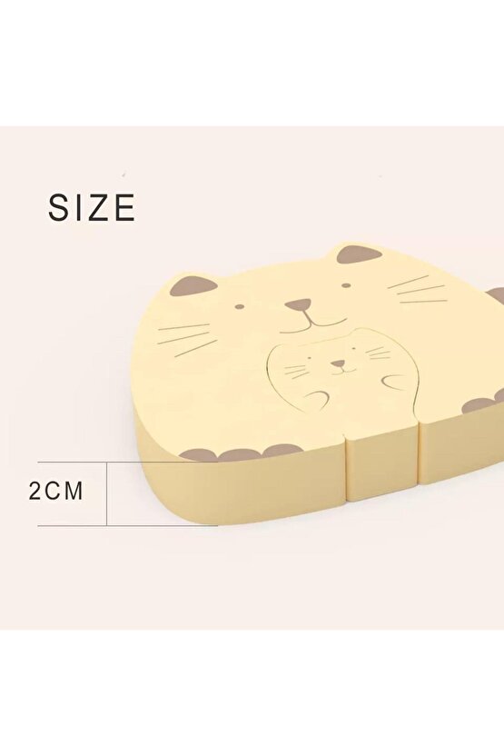 3 Adet Sevimli Fonksiyonel Yumuşak Kapı Stoperi