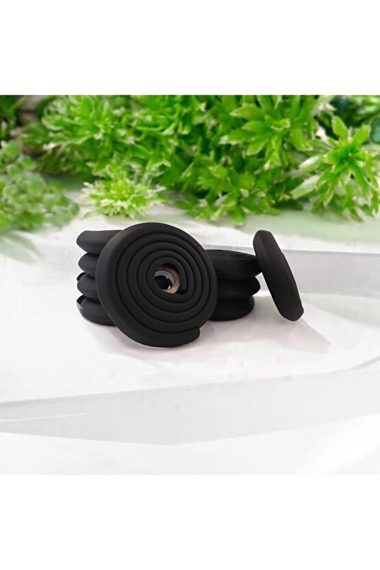 10lu Jumbo 2 Mt. Kenar Ve 4 Ad. Köşe Koruyucu Set Siyah