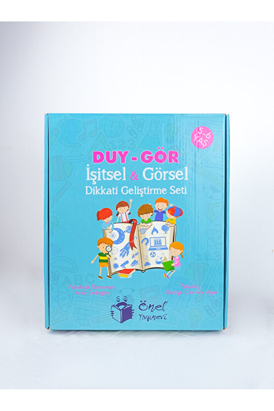 Duy-gör Işitsel-görsel Dikkat 5-6 Yaş Çocuk Eğitim Aktivite Etkinlik Seti 360 Sayfa-174 Etkinlik