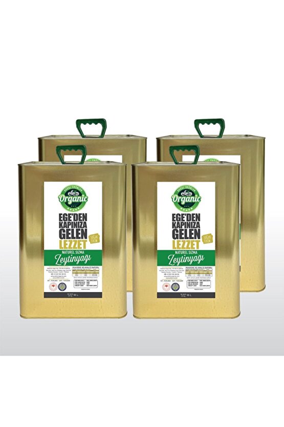 Ultra Natural Sızma Zeytinyağı (18*4) 72 Litre Teneke