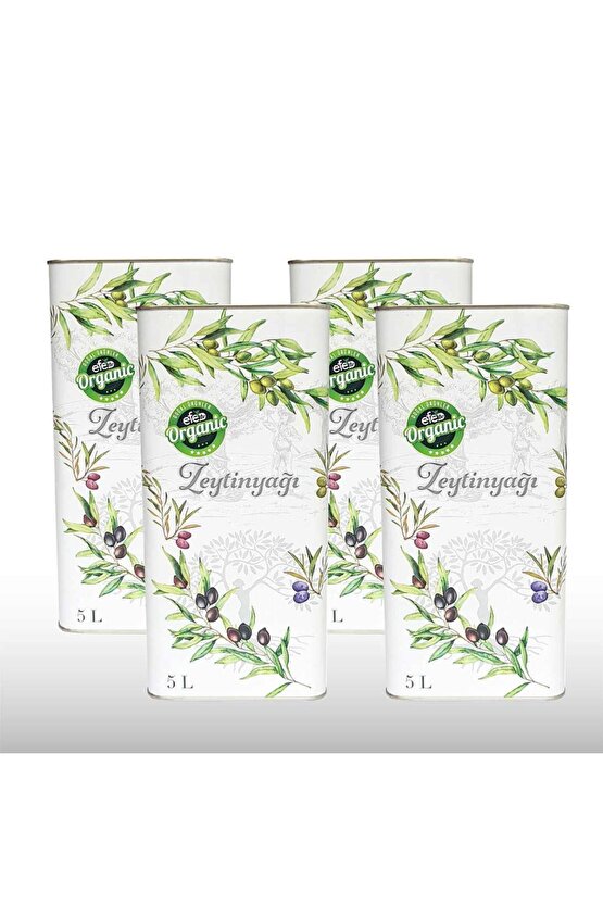 Efe Organic Ultra Natural Sızma Zeytinyağı 20 Lt Teneke