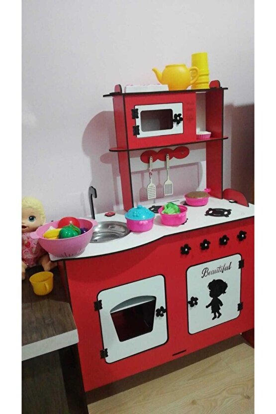 Ahşap Oyuncak Mutfak 6 Mm 100x80 Tüm Renklerde