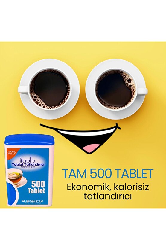 Tablet Tatlandırıcı 500lük Kutu