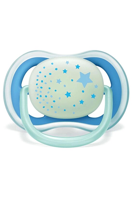 SCF37621 Ultra Air Night Karanlıkta Parlar Gece Emziği 6-18 ay Erkek