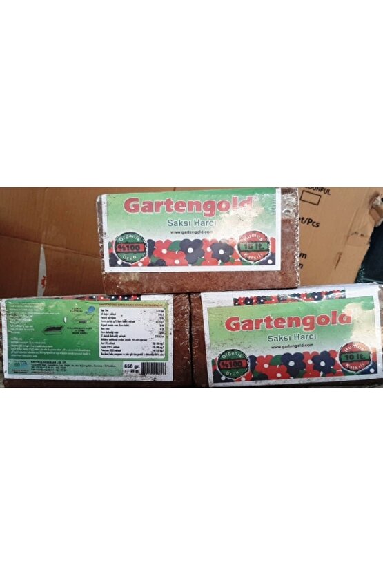Gartengold saksı harcı cocopeat 650 gram 10 litre
