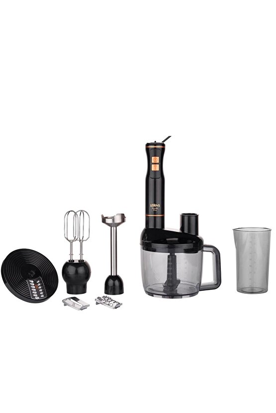 Kendo Pro El Blender Seti Siyah&Bakır