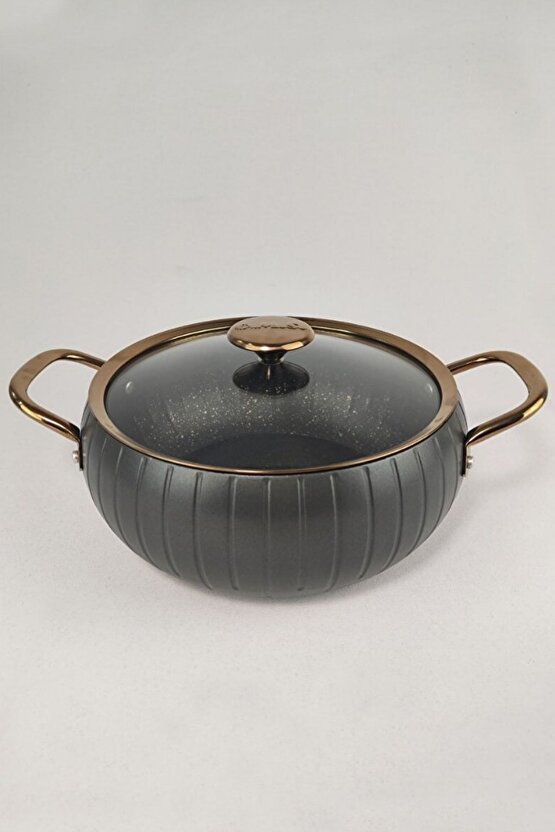 Meridian 7 Parça Granit Tencere Seti Bakır - 3528