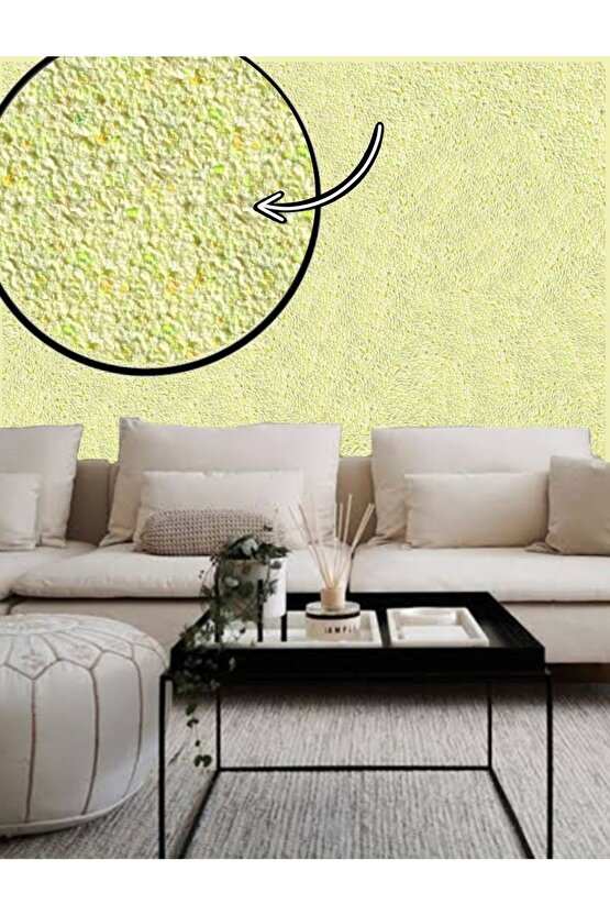 Organik Ipek Dekoratif Yalıtım Sıvası  Ses  Isı Nem Yalıtımı Izo-020 - 4 M2