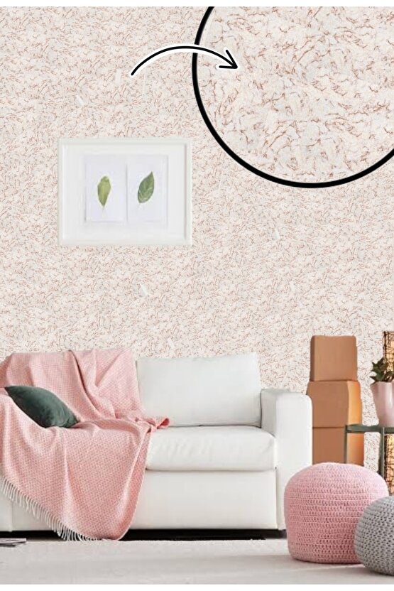 Organik Ipek Sıva - Dekoratif Yalıtım Sıvası - Ses & Isı & Nem Yalıtımı - Izo-060 - 4 M2