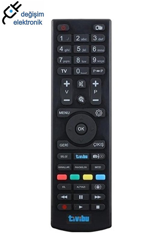 Tivibu Irtedo Hd Uydu Orjinal Kumandası