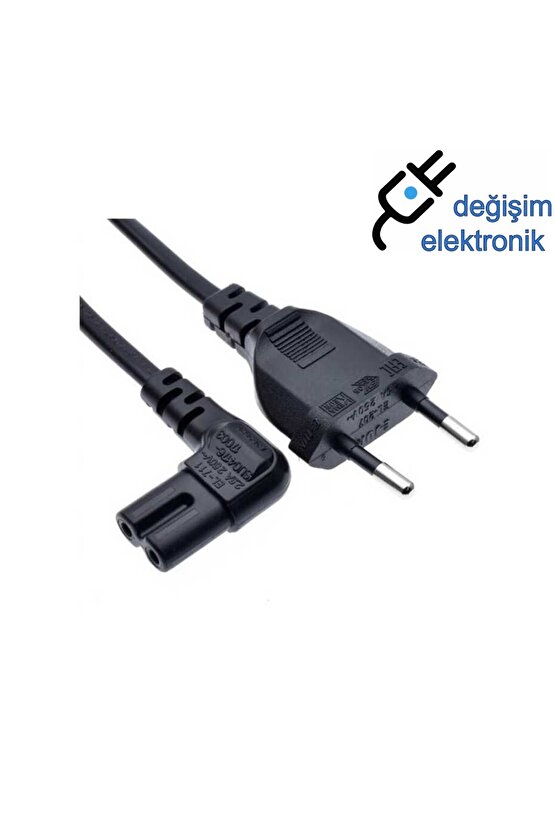 Philips Led Tv Elektrik Kablosu 220 Volt Elektrik Power Kablosu Çift Oluklu