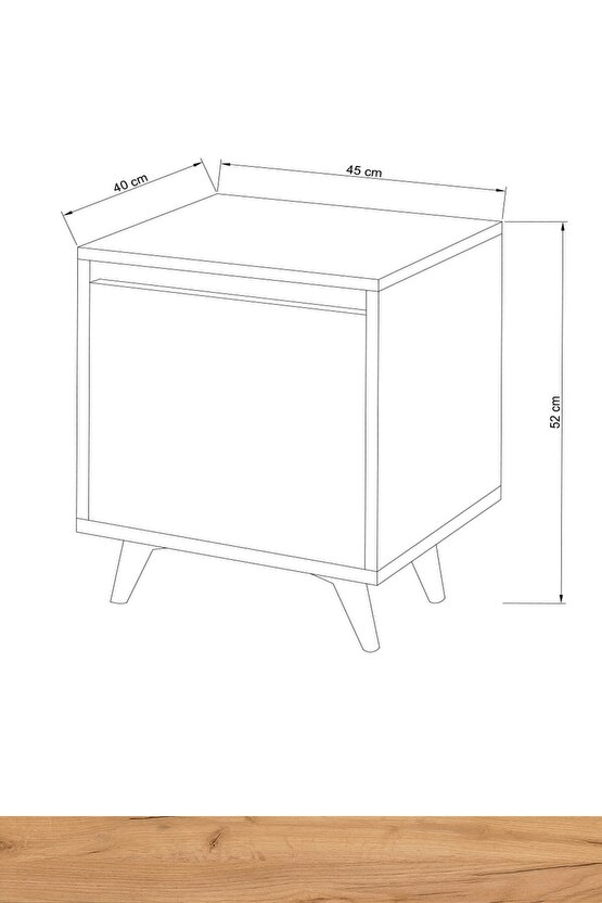 Beyaz Kahve Yeppuga Komodin