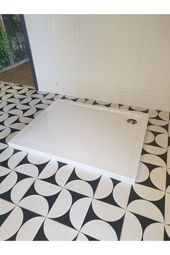 Floor 100x80 Dikdörtgen Flat Duş Teknesi 5