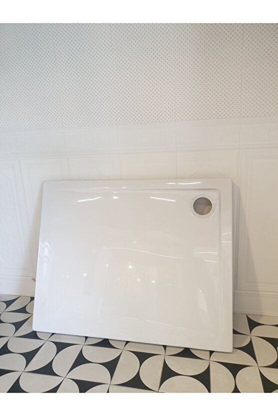 Floor 100x80 Dikdörtgen Flat Duş Teknesi 5