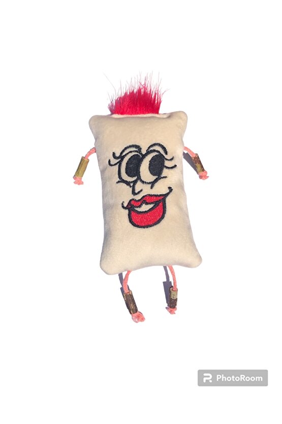 Mrs. Matatabi Doğal, Sesli, Kumaş Kedi Oyuncağı 12 Cm (Kedi NanesiOtu İçermez)