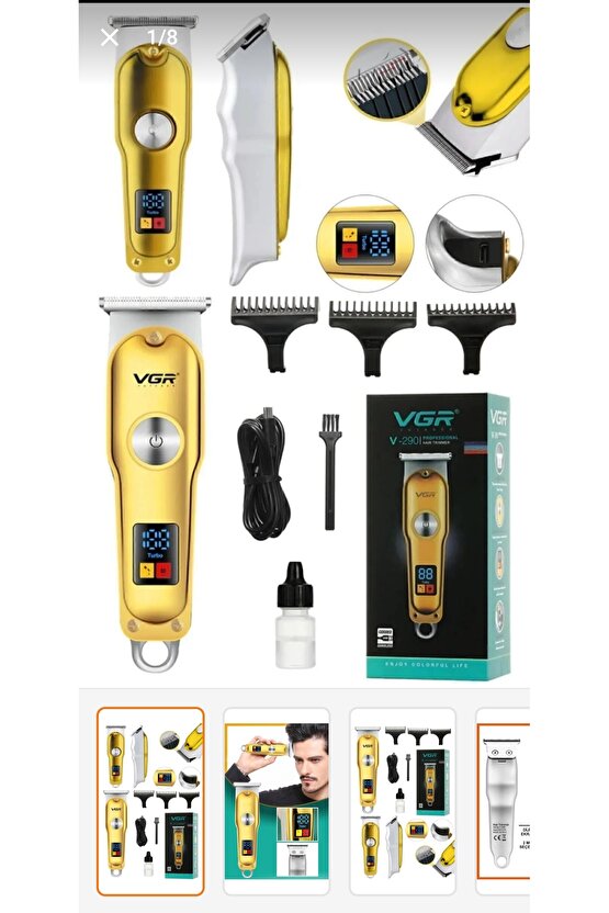 Profesyonel Saç, sakal ve vücut için epilasyon öncesi tıraş Makinesi