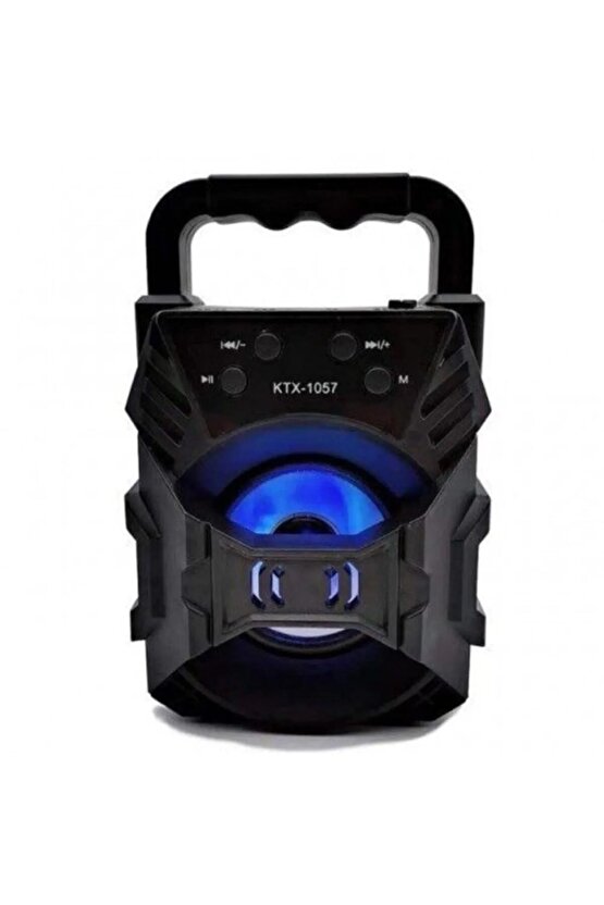 Dx-1057 Fm Radyolu Mini Taşınabilir Müzik Çalar Kutusu Bluetoothlu Ses Bombası