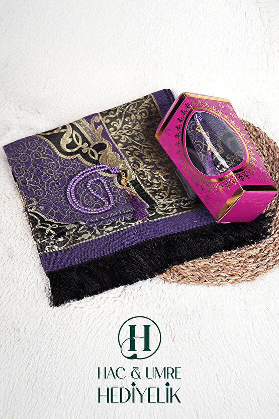 Seccade Tesbih Seti | Seccade Seti | Hediyelik Seccade | Hac Umre Hediyesi | Umre Dönüşü Hediye