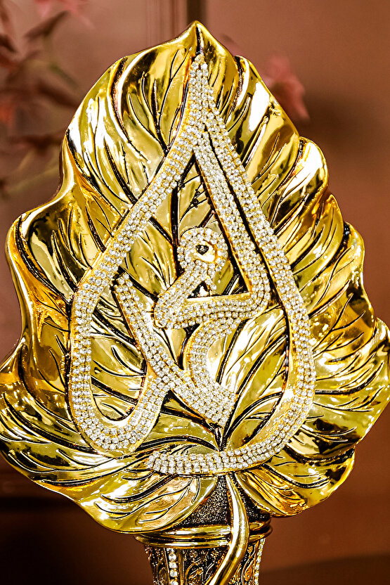 DEKORATİF BİBLOLAR YAPRAK ALLAH MUHAMMED BİBLO DEKOR OBJE EV OFİS AKSESUARLARI FİGÜR SÜS SETİ