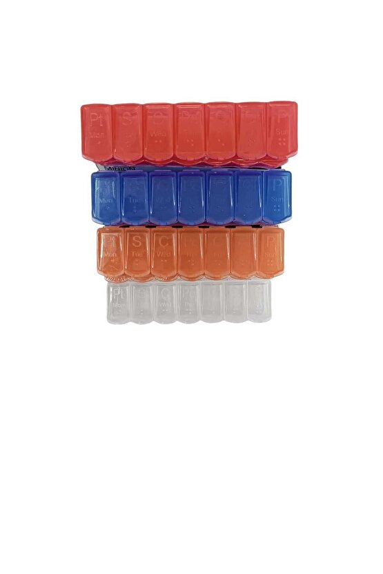 Haftalık Ilaç Saklama Kutusu 4lü