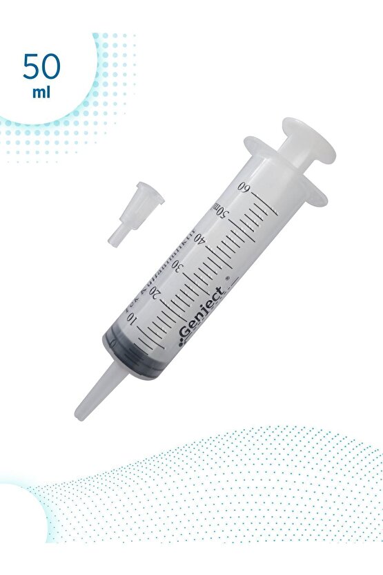 Beslenme Katater Enjektörü & Çam Uçlu Şırınga 50 mL ( 60lı)