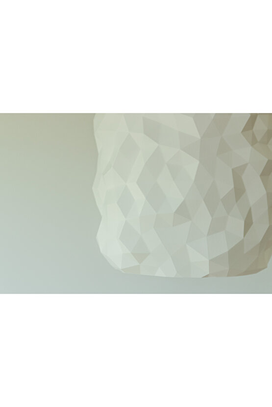 Prisma Tekli Geometrik Şekilli Plastik Avize Salon, Mutfak, Yatak Odası İçin Uygundur