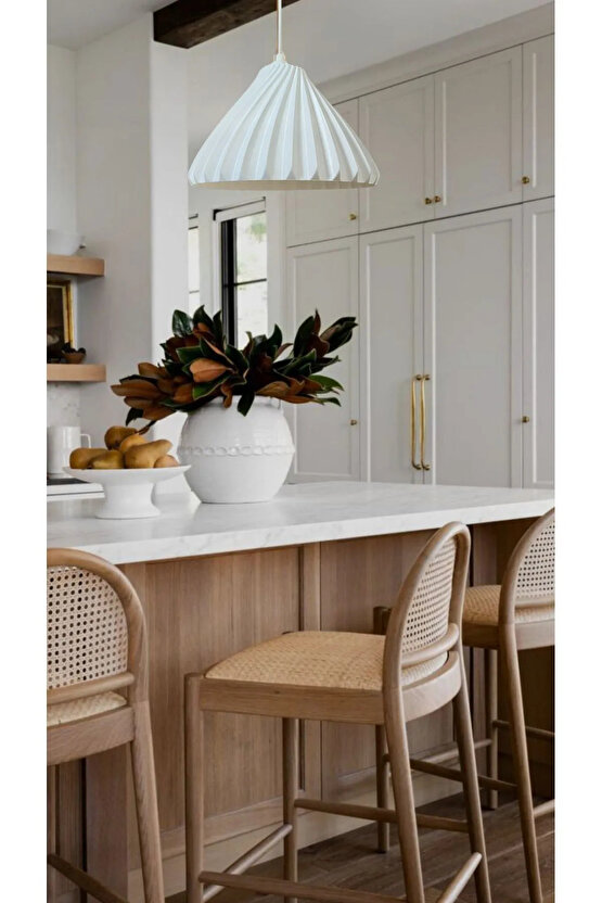 Seagull Beyaz Avize Yatak Odası, Mutfak, Oturma Odası Tasarım Tekli Sarkıt Avize (PLASTİK)