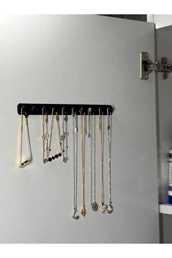 Takı Kanca Rayı Organizer Askılık 10 Bölmeli Askılık