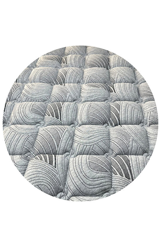 Antrasit Grey Süper Lüx Visco Terapi Yatak Pedi & Şiltesi (8CM)
