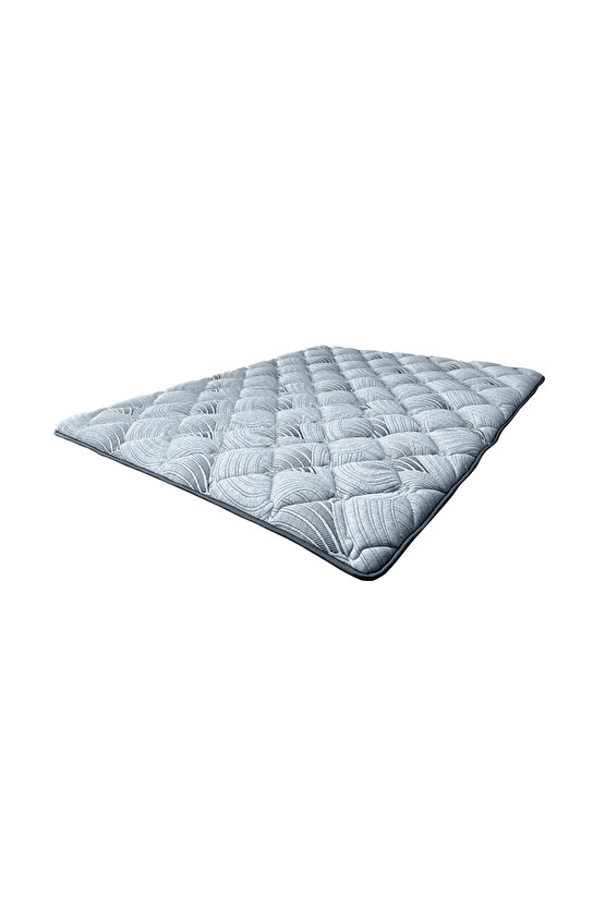 Antrasit Grey Süper Lüx Visco Terapi Yatak Pedi & Şiltesi (8CM)