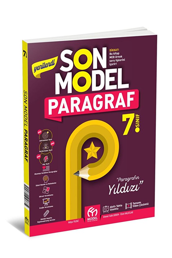 7.Sınıf Son Model Paragraf