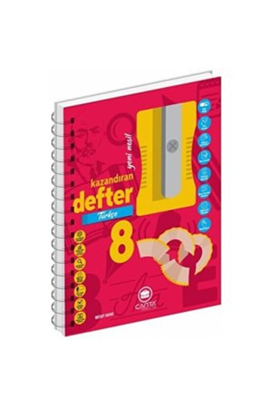 8. Sınıf Lgs Türkçe Yeni Nesil Kazandıran Defter Çanta Yayın