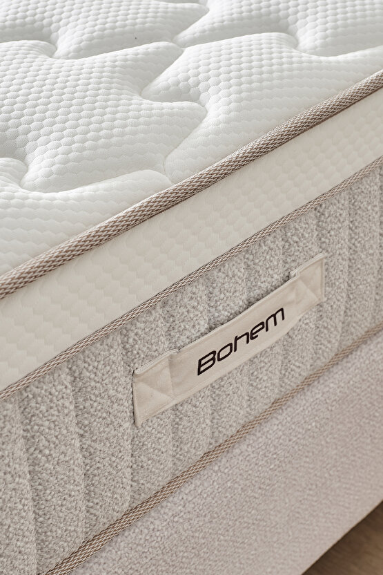 Bohem Plus Ortopedik Çift Kişilik Yatak – Destek Süngeri ve Thermofelt Teknolojisi