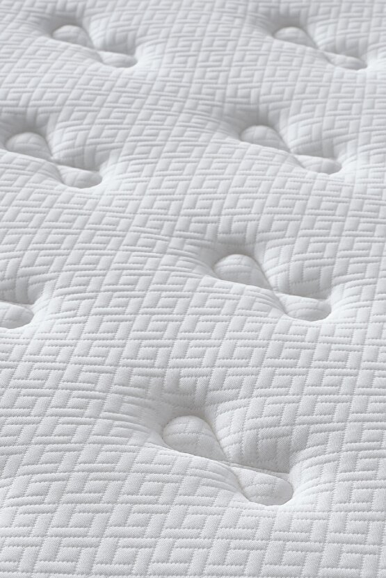 Melisa Çift Kişilik Sandıklı Baza + Full Ortopedik Antibakteriyel Paket Yaylı Visco Yatak + Başlık 3