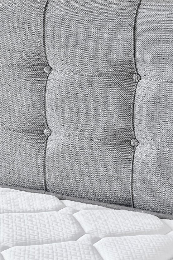 Mimoza Tek Kişilik Sandıklı Baza ve Başlık Seti 2’li Set