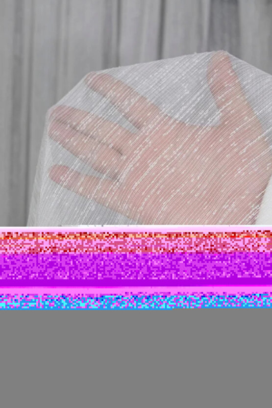 Brillant Keten Şantuk Tül Perde 13 (SIK) Pile Ozel Olcu Yapılır