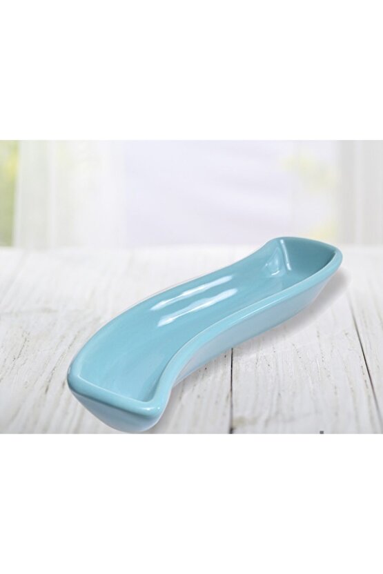 3 Lü Zeytınlık Ivory 18 Cm Turkuaz 420 A